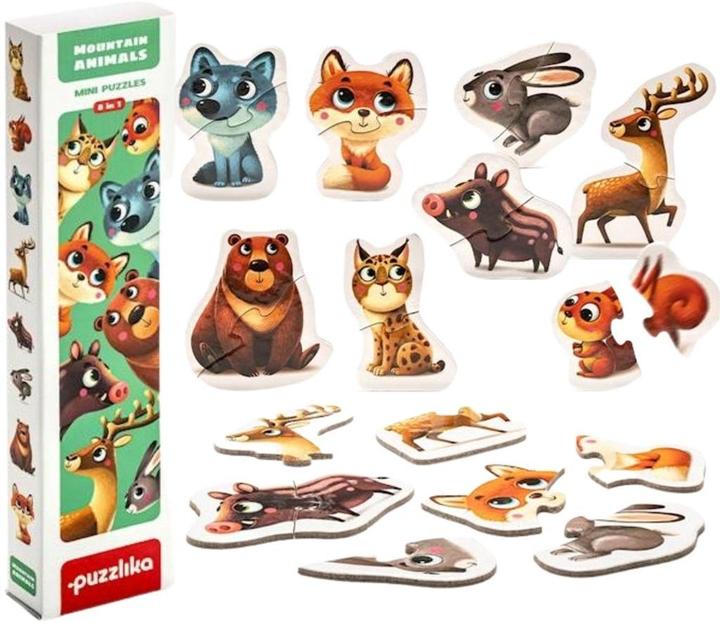 Immagine prodotto Puzzlika puzzle "Animali di montagna (8 pezzi)