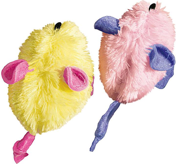 KONG Chat Chaton Souris (Souris de jeu chat, Jouets avec herbe à chat)