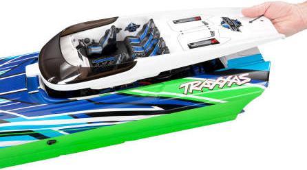 Image du produit Traxxas DCB M41 40 pouces Catamaran Brushless Vert/Bleu