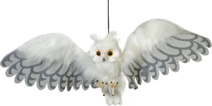 Actual product image Europalms Halloween Snow Owl, animated, 80cm