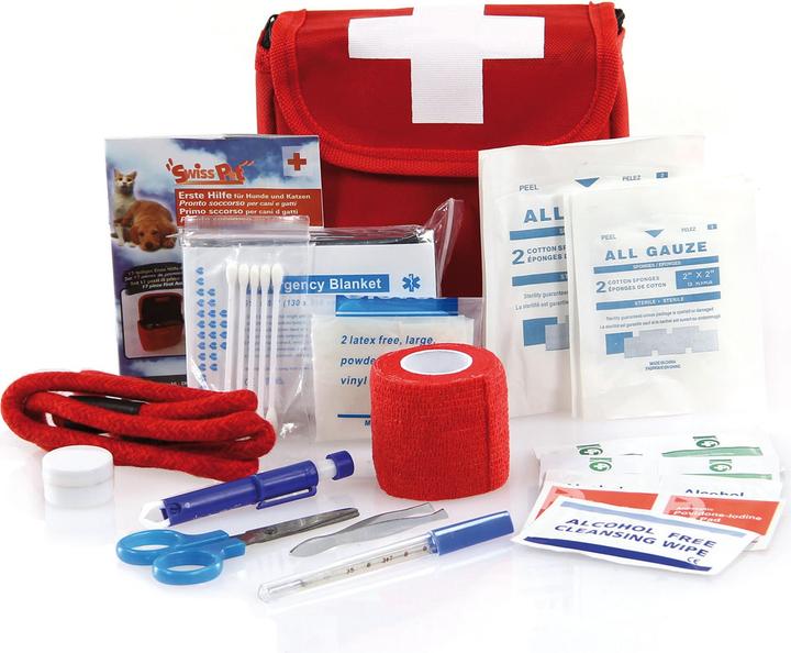 Actual product image Swisspet First aid kit 16 pieces (Dog, Cat, Rodents, Reptiles, Bird)
