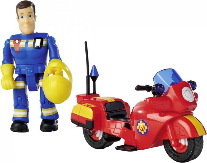 Image du produit Simba Moto des pompiers Sam avec figurine
