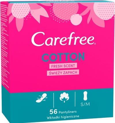 Carefree Cotton (56 x, Panty liners)
