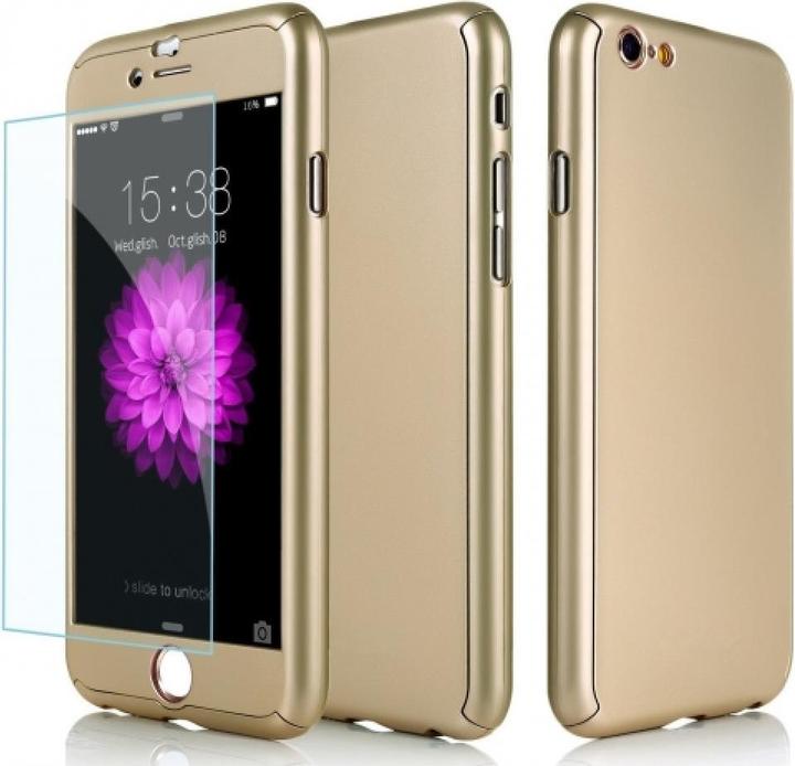 Floveme 360 graden kogelvrij glas case iPhone 6/6S all-round bescherming (1 Stuk, Apple iPhone 6s)