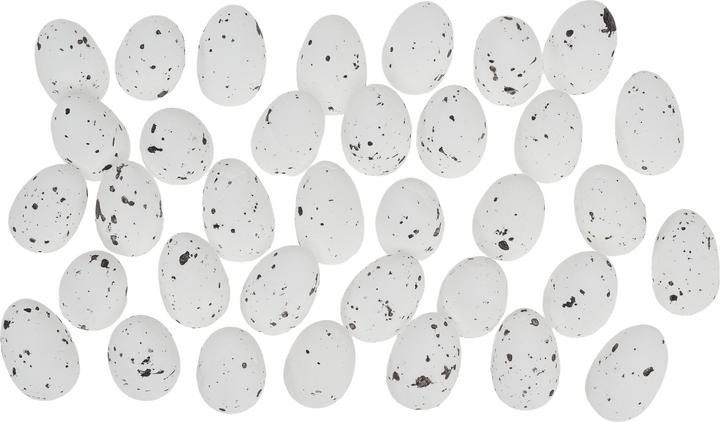 Immagine prodotto VBS Uova "Maculate", H 3 cm, 35 pezzi, bianco, polistirolo (35 x)