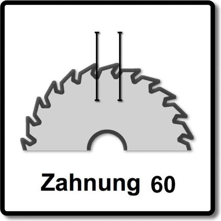 Actual product image Bosch Professional Zubehör Cordless circular saw blade Expert for Wood, 190 x 1.5/1 x 30, 60 teeth