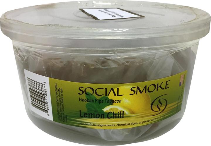 Produktbild Social Smoke Lemon Chill 1kg (Zitrone, 1000 g)