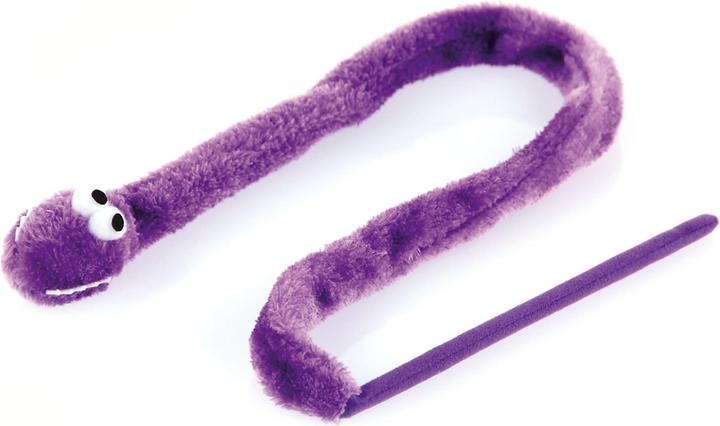 Immagine prodotto Swisspet Giocattolo per gatti Snakey viola (Gioca alla canna da pesca gatto)