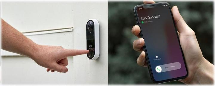 Produktbild Arlo Essential Video-Türklingel (App, WLAN)