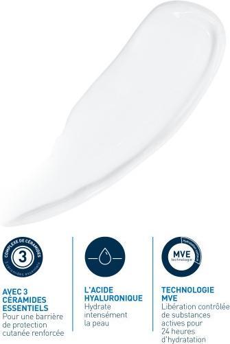 Actual product image CeraVe Moisturizing Facial Lotion (52 ml, 24h cream, SPF 50)