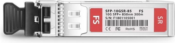 Image du produit Cisco SFP-10GSR-85 | Module SFP+ | 850 nm 300 m duplex LC MMF