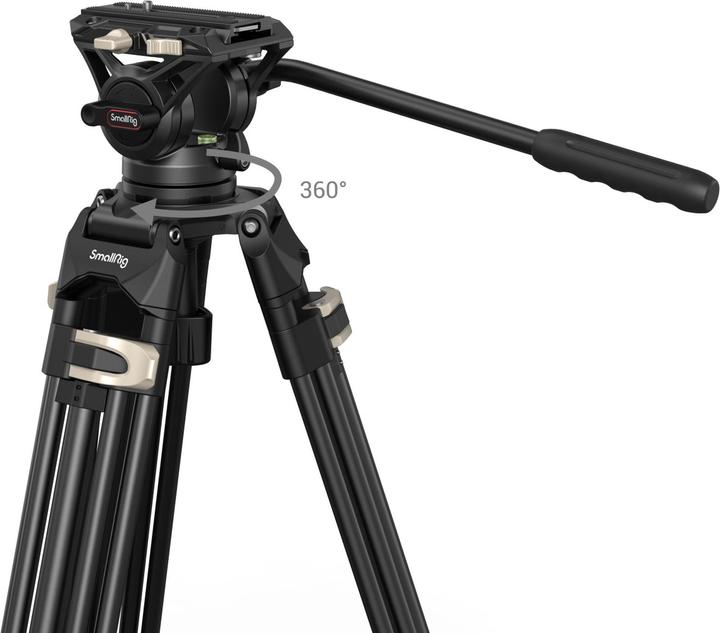 Produktbild SmallRig Hochleistungs-Fluidkopfstativ AD-01 (Metall)