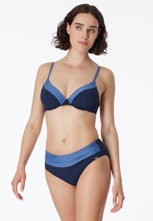 Actual product image Schiesser Aqua Sea Blossom underwired bikini (38 C)