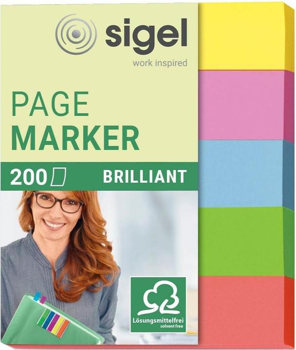 Sigel Note adesive Brillante (12 x 50 mm)