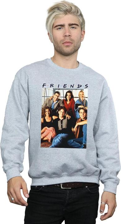 Actual product image Friends Mens Group Photo Window Sweatshirt (M)