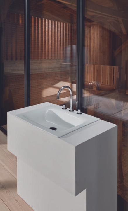 Produktbild Bette Lux Einbau-Waschtisch ohne Hahnloch, A160 600 x 495 mm (600 mm, 495 mm)