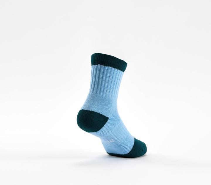 Produktbild Decathlon Kids' High Sports Socks RS 500 Tri-Pack - White/Blue (35, 38)