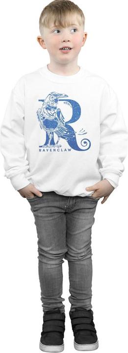 Actual product image Boys Ravenclaw Glitter Sweatshirt (140, 146)