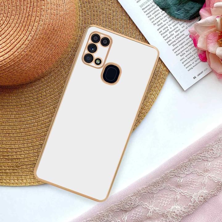 Produktbild Cadorabo Hülle für Samsung Galaxy M31 im TPU mit Kameraschutz LM130 Style (Samsung Galaxy M31)