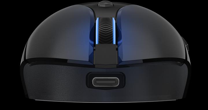 Actual product image Lenovo Legion M410 Wireless RGB Mouse - Mus - 6 knapper - Sort med RGB lys (Wireless, Cable)