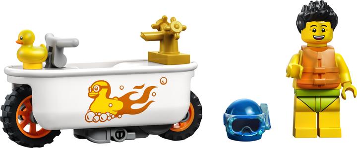 Actual product image LEGO Bathtub stunt bike (60333, LEGO City)
