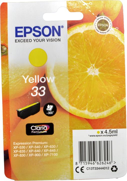 Epson 33 Claria Premium (Y)