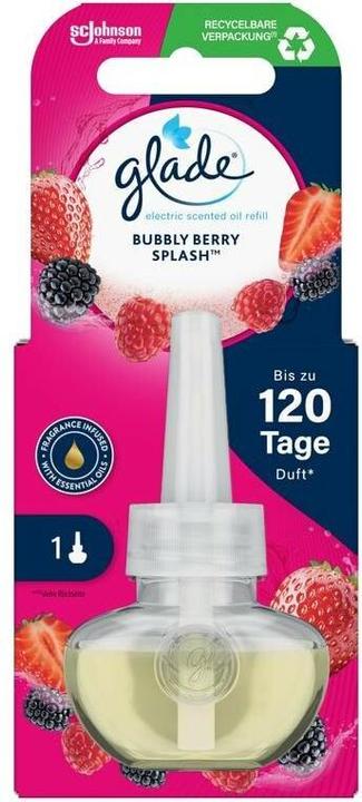 Glade Olio Profumato Elettrico Ricarica di Fragranza Bubbly Berry Splash