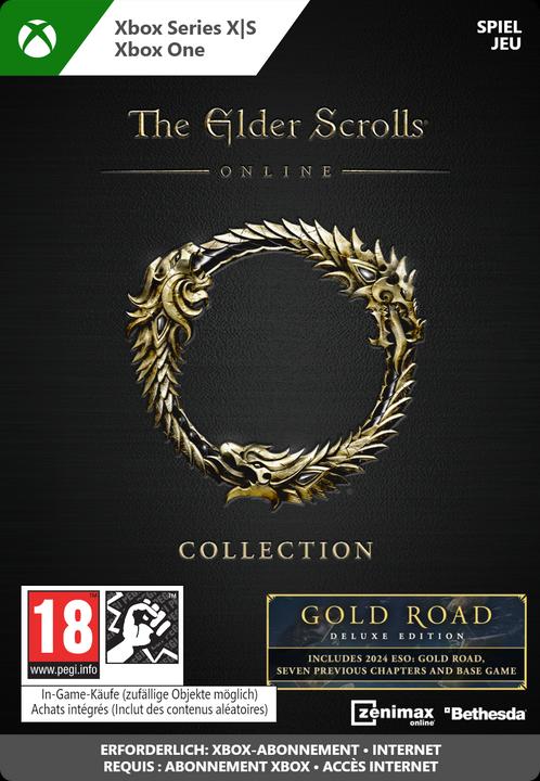 Produktbild Microsoft Xbox The Elder Scrolls Online Deluxe Collection: Gold Road Download Code (Xbox Series X, Xbox One X, Xbox One S, Xbox Series S)