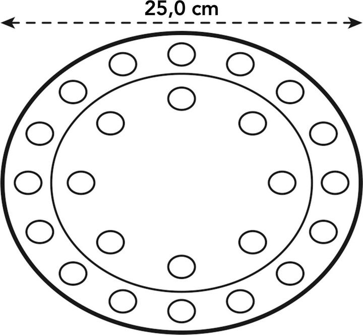 Actual product image Elho Floorprotector Round (25 cm)