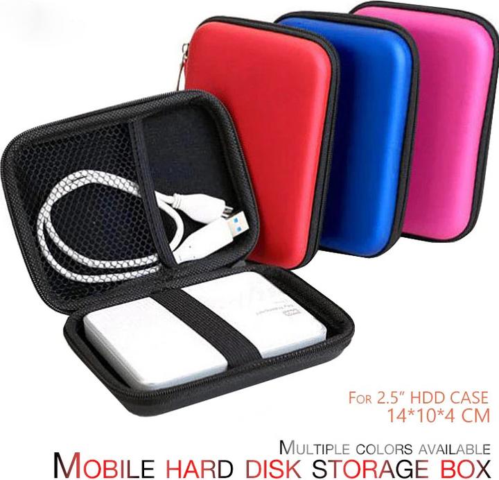 Produktbild Only-Bags.Store Tasche Externer USB Festplattenlaufwerk Speicher Tasche Tragen Usb Kabel Fall Abdeckung Für PC