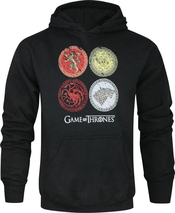 Immagine prodotto Game of Thrones - Felpa con gli stemmi delle case - Adulti/Unisex (S)