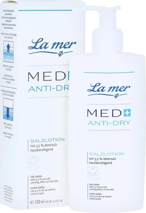 Produktbild La Mer Med+ Anti-Dry Salzlotion ohne Parfum (Körpercreme, 200 ml)