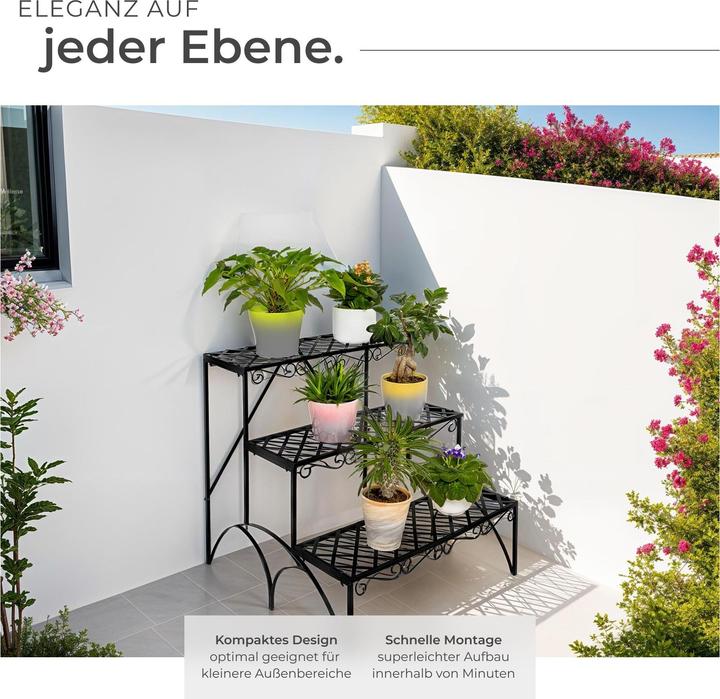 Image du produit tectake Escalier Porte Plantes