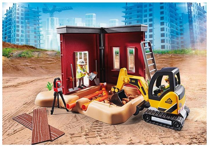 Image du produit Playmobil Mini-pelle avec composant (70443, Playmobil City Action)