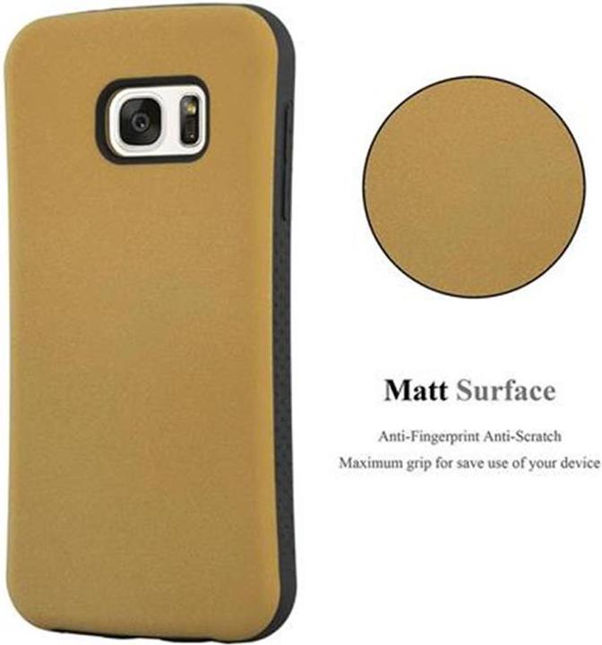 Image du produit Cadorabo Couverture rigide hybride gommée (Samsung Galaxy S7)