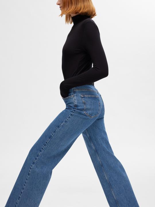 Produktbild Selected Femme Slfalice Hw Wide Long Wing Blu Jean Noos (W32/L34)