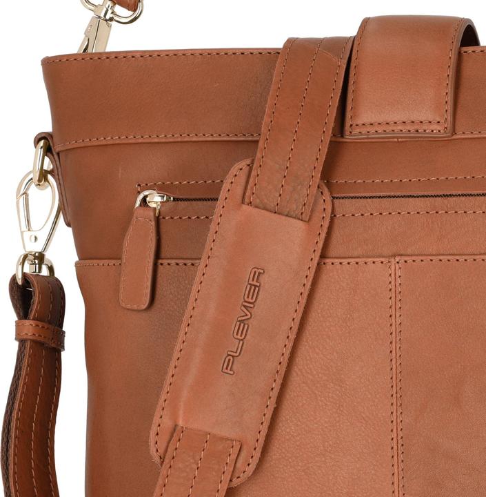 Produktbild Plevier Bow Schultertasche Leder 30 cm Laptopfach