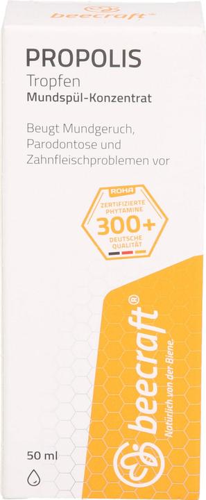 Produktbild Sanhelios beecraft Propolis Tropfen Mundspül-Konzentrat, 50 ml Lösung (50 ml)