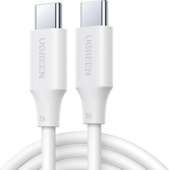 Actual product image Ugreen Cable USB-C to USB-C 15172 (white) (1 m, USB 2.0)