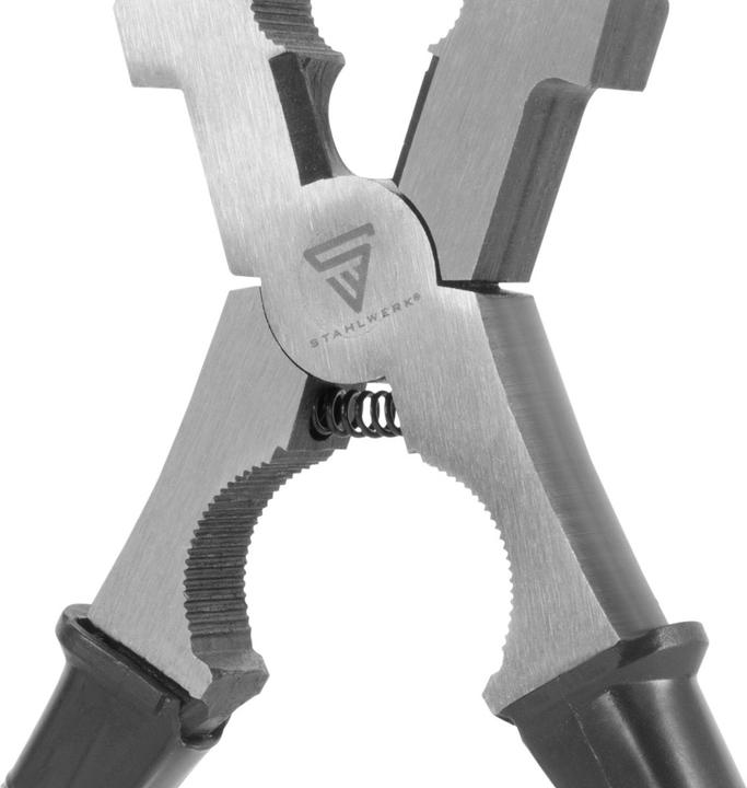Produktbild Stahlwerk MIG MAG Schweisszange 8" 203 mm Düsenzange Schweisserzange Spezialzange