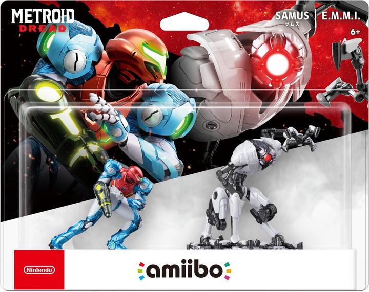 Nintendo amiibo double pack Samus and E.M.M.I. Metroid Dread (3DS XL)