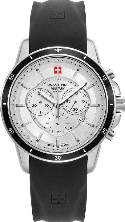 Produktbild Swiss Alpine Military 7089.9832 Chronograph Herrenuhr 44mm 10ATM (Chronograph, 44 mm)