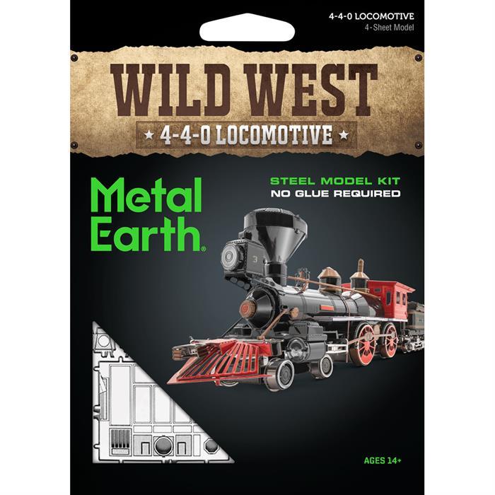 Produktbild Metal Earth Wild West 4-4-0 Locomotive