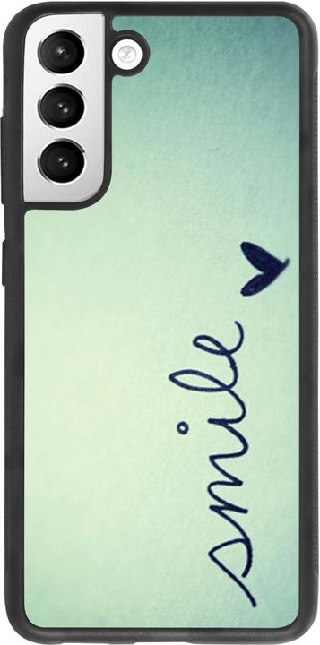 Image du produit PhoneLook Coque Silicone rigide noir Smile (Samsung Galaxy S21 FE 5G)