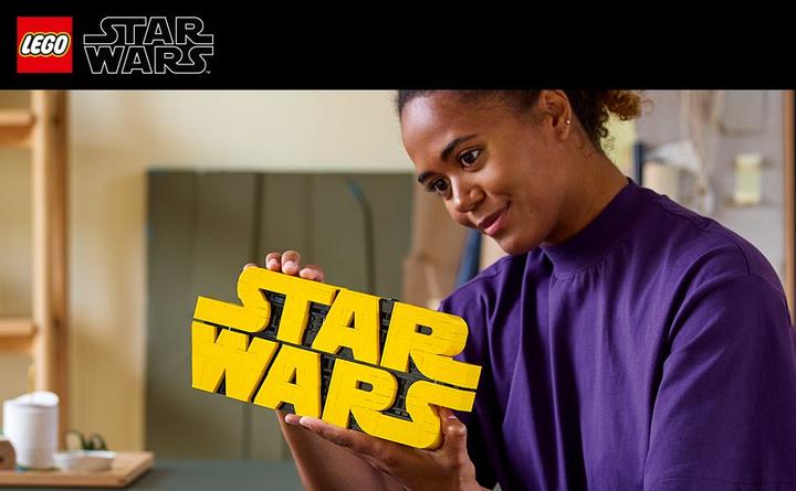 Produktbild LEGO Star Wars™ Logo aus Steinen (75407, LEGO DC)