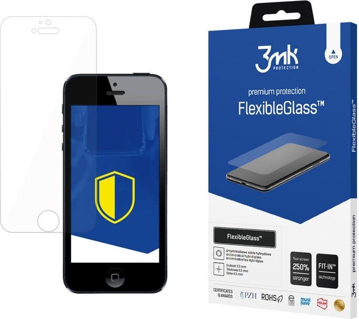 Produktbild 3MK FlexibleGlass do Apple iPhone 5/5S/SE (1 Stück, Apple iPhone 5)