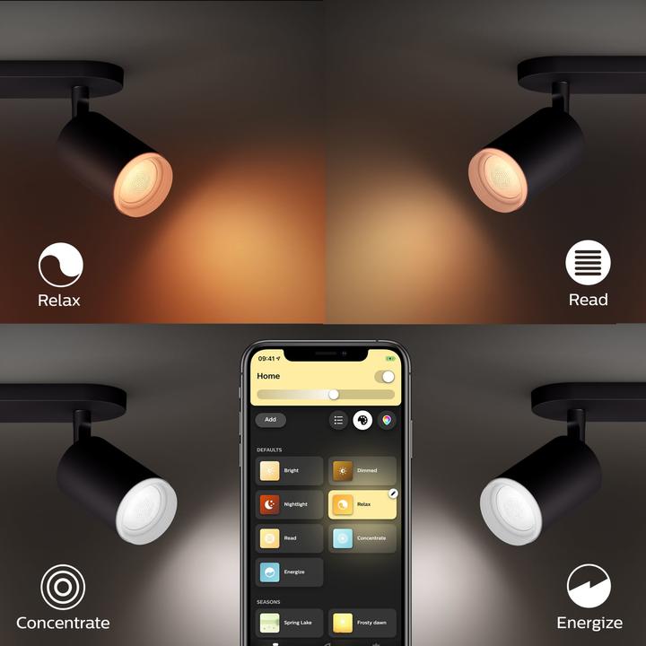 Image du produit Philips Hue Fugato Base BT (700 lm, GU10)