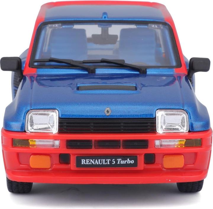 Produktbild Bburago Renault 5 Turbo blau/rot 1:24
