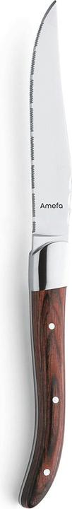 Actual product image Amefa Steak cutlery set 4 pieces wood 2520 Royal Steak (4 Piece, Knife)