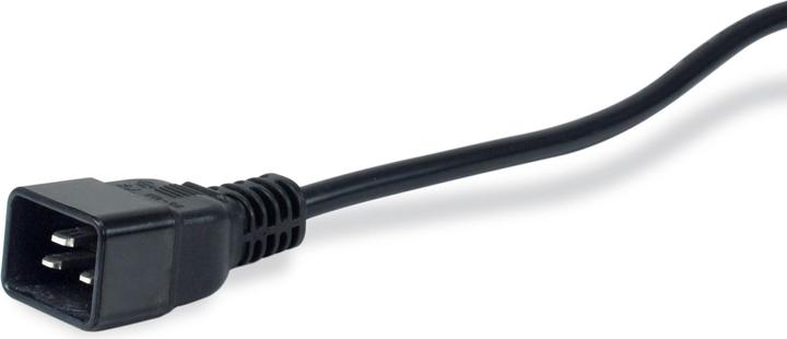 Image du produit equip Bâti de prises 1U8x IEC Alu. Sch
